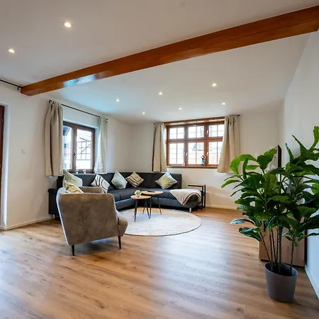 Apartmán Schlossberg Residences - Fachwerk Design-apartment Sinsheim