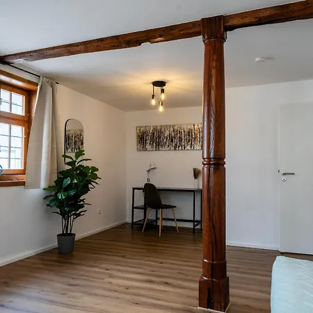 公寓 Design-fachwerk-suite - Balkon-parkplatz-therme